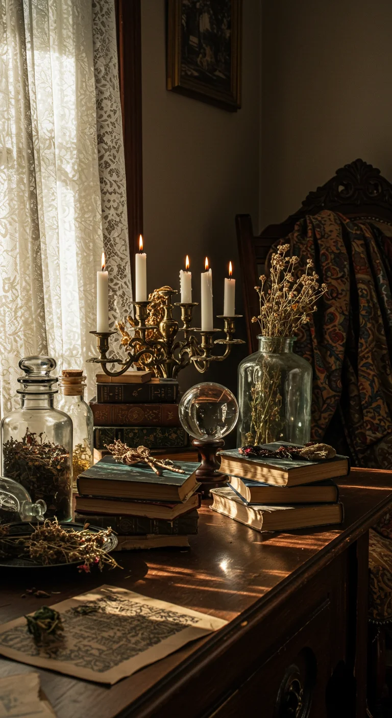 6. Vintage Finds: Curating Antique Witchy Decor