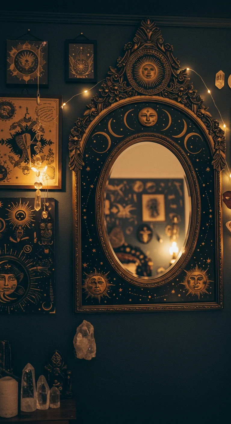 12. Whimsical Mirrors: Reflecting Your Inner Magic