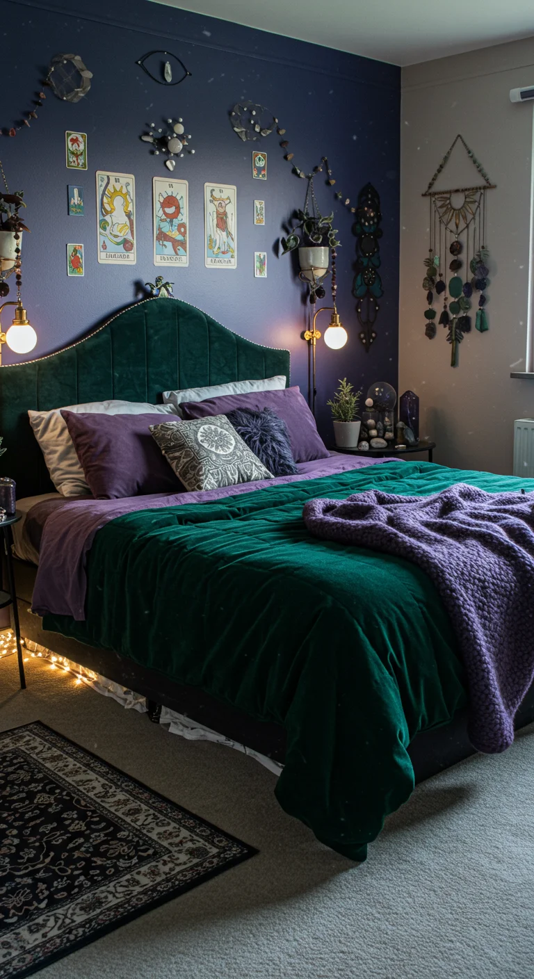 29. Eclectic Mix: Blending Modern and Mystic Styles