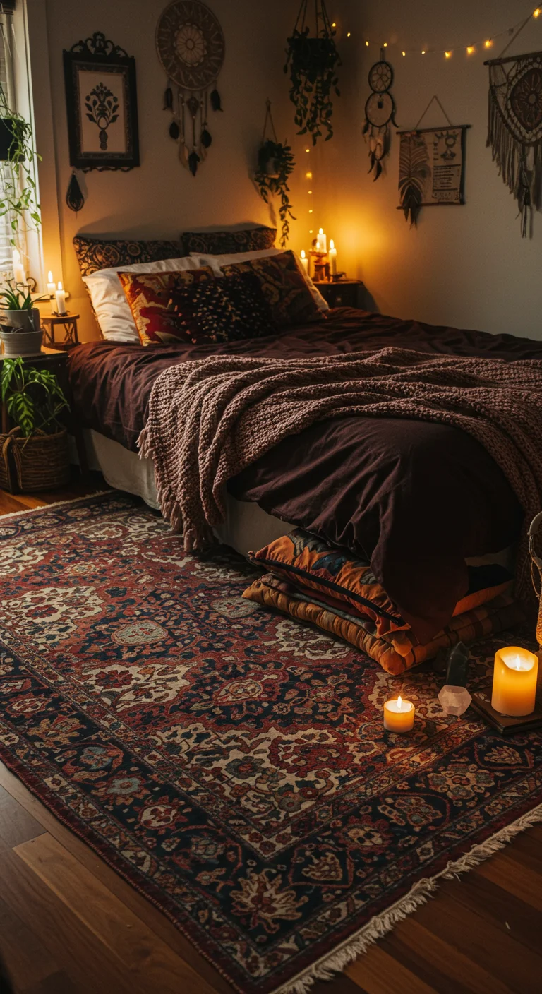 7. Bohemian Rugs: Weaving Warmth and Texture into Your Space