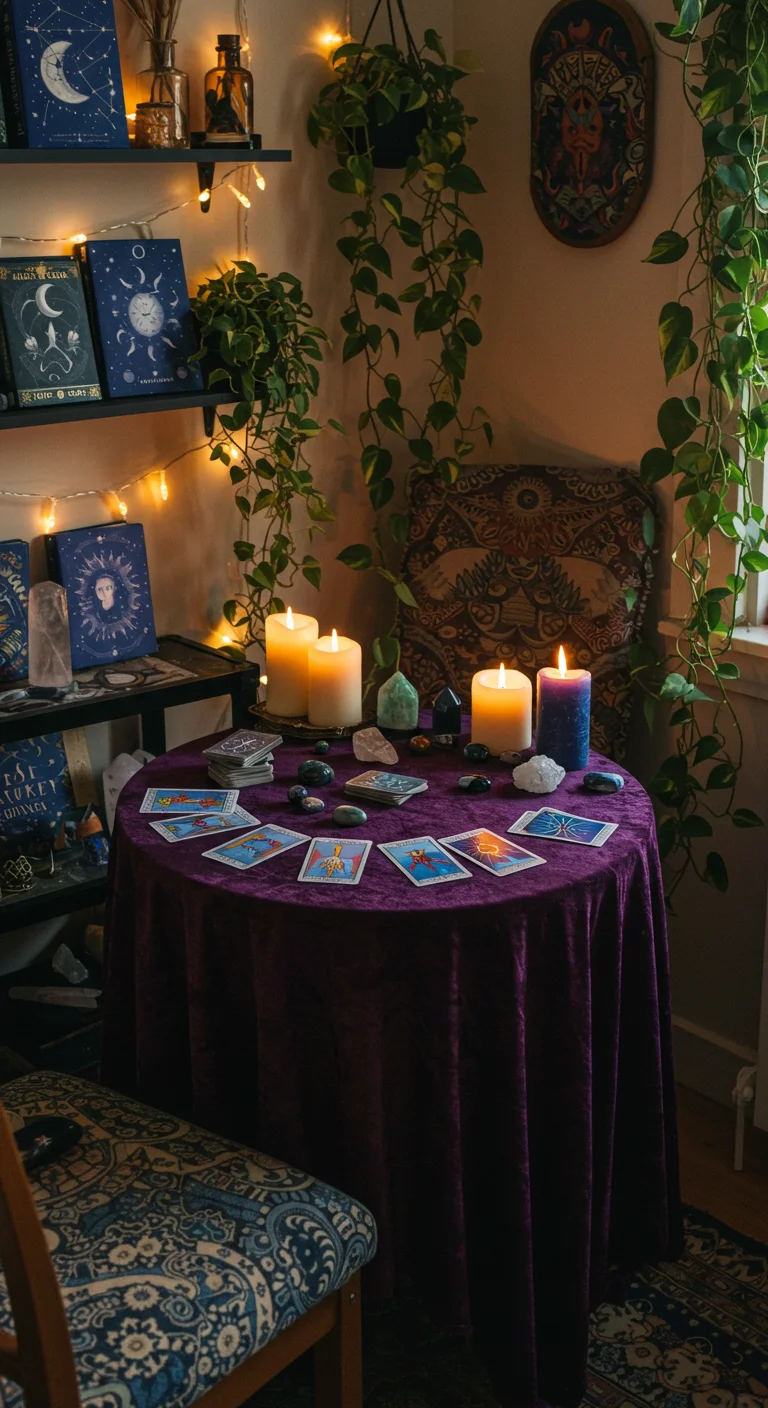 9. Tarot Corner: Create a Dedicated Space for Divination