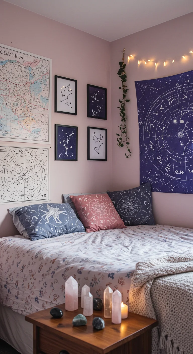 22. Astral Themes: Incorporating Zodiac and Astrology Decor