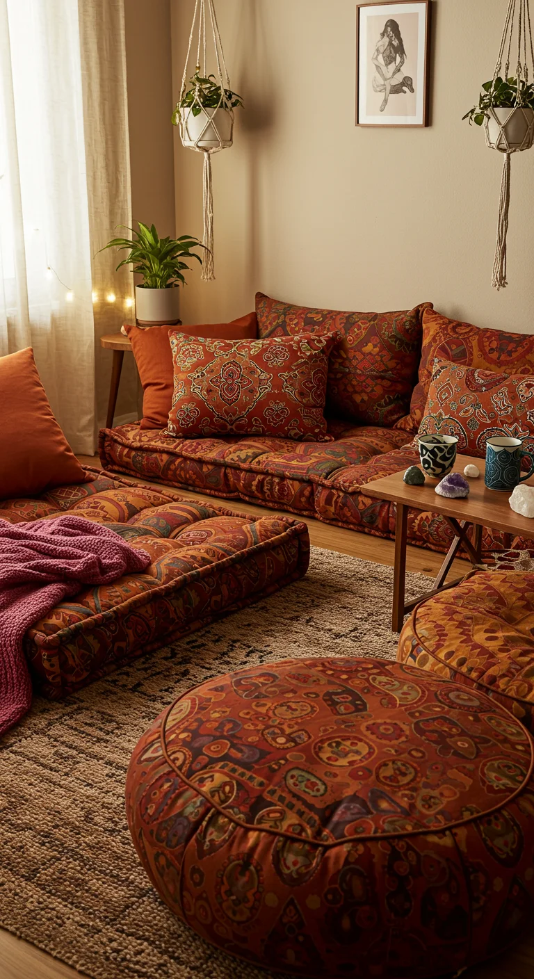 29. Cozy Seating: Bean Bags to Floor Cushions