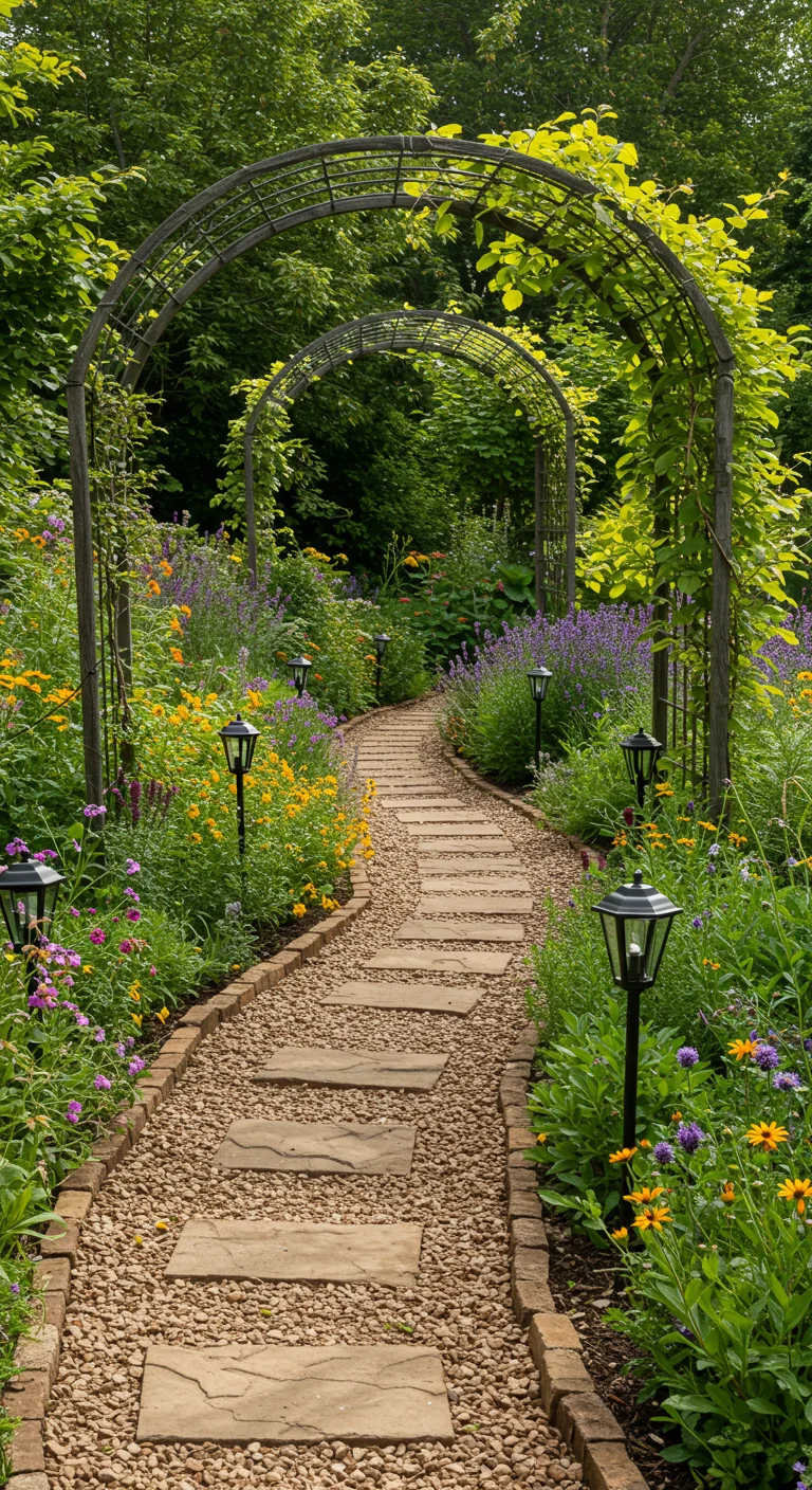 3. Enchanted Pathways: Designing Charming Walkways