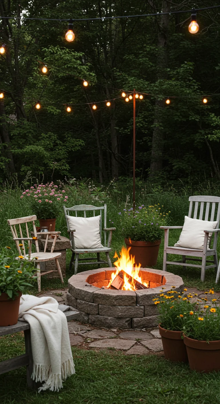 6. Cozy Fire Pits: Creating a Warm Gathering Spot
