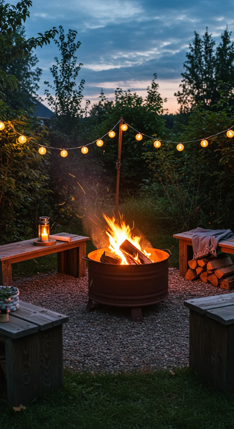 4. Eco-Friendly Options: Fire Pits Made from Recycled Materials