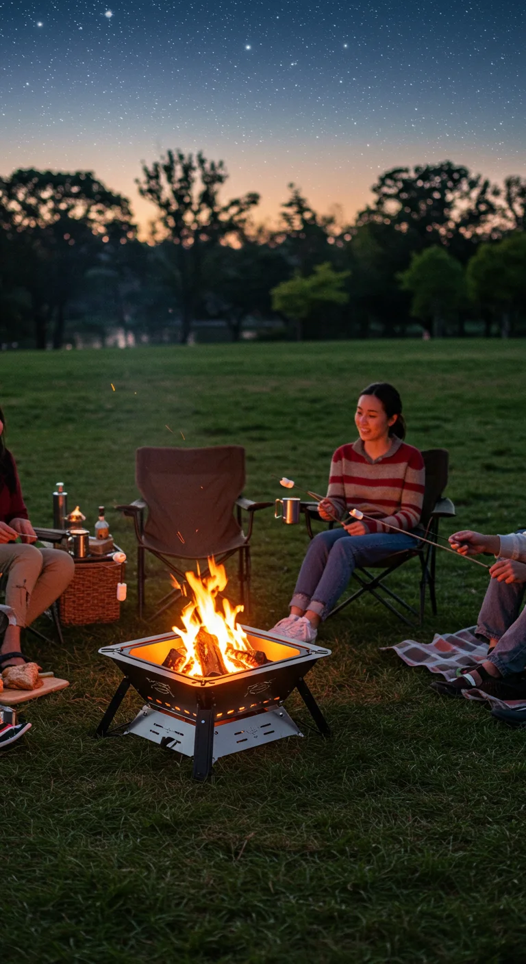 5. Portable Perfection: Fire Pits for On-the-Go Gatherings