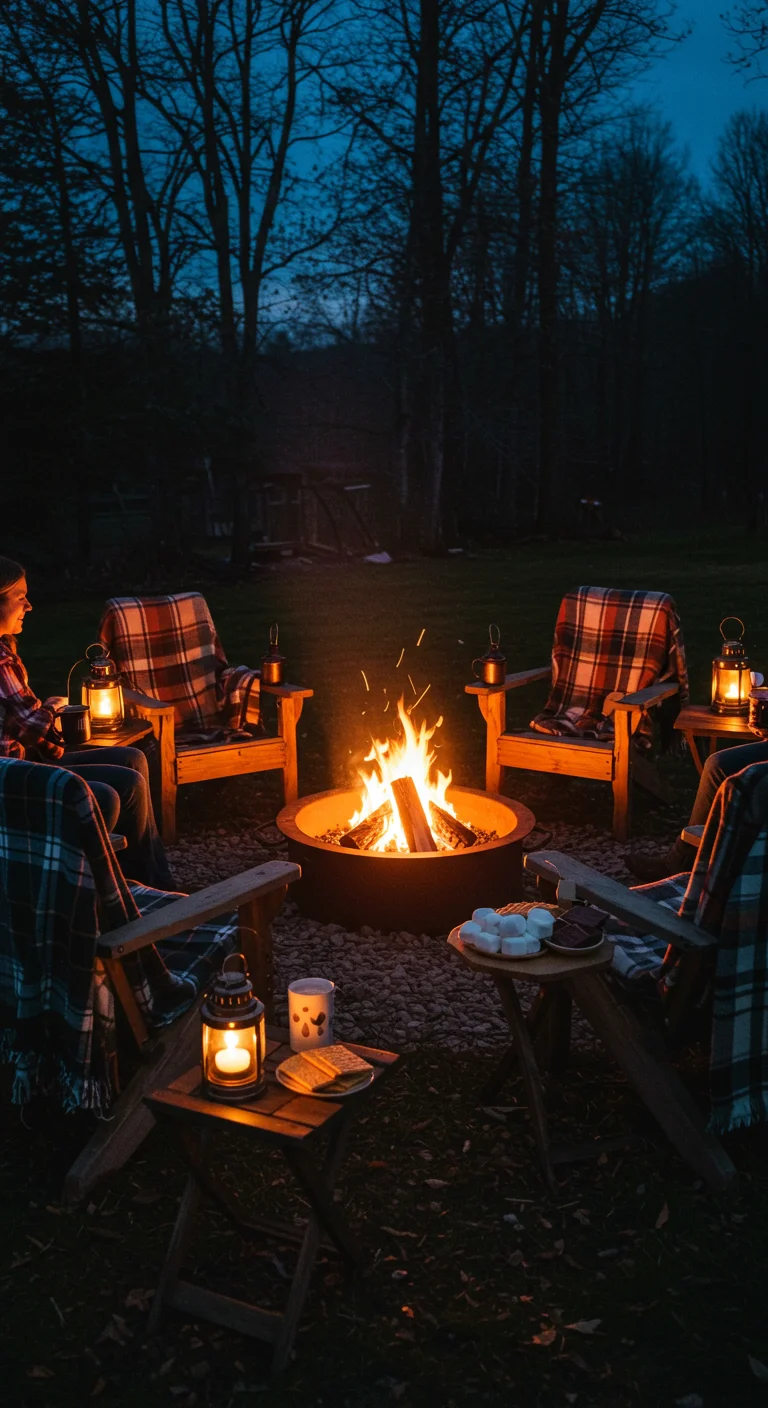 16. Themed Gatherings: Creating a Cozy Campfire Experience