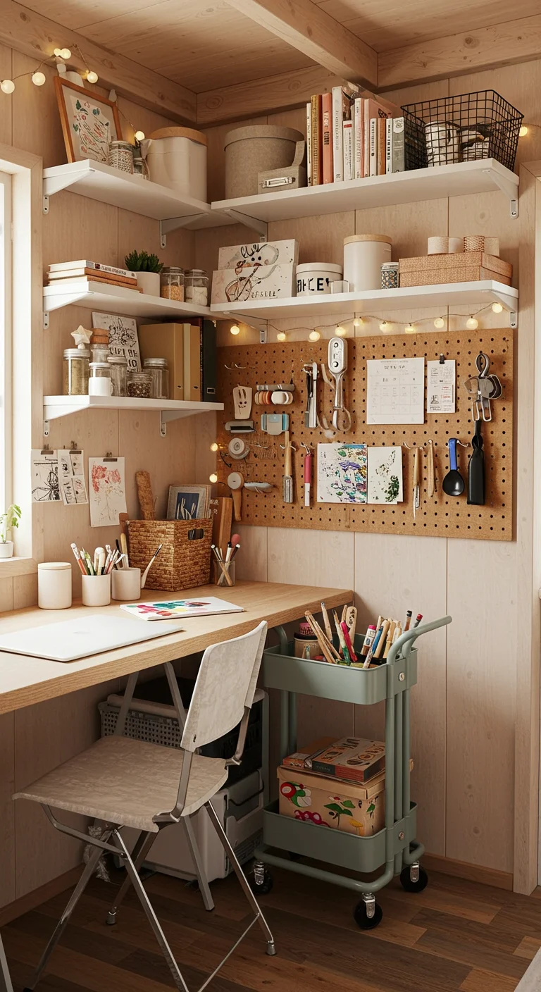 17. Organized Bliss: Storage Solutions for a Clutter-Free Space