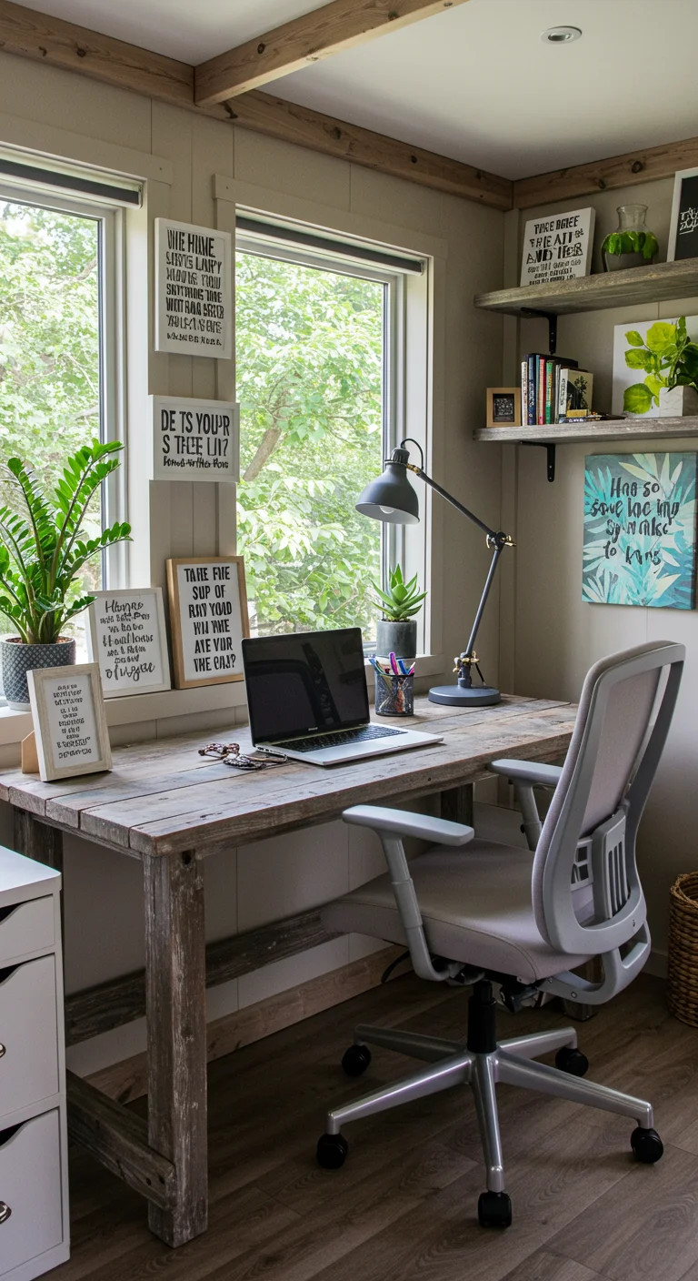 18. Cozy Workstations: Designing a Desk That Inspires Productivity