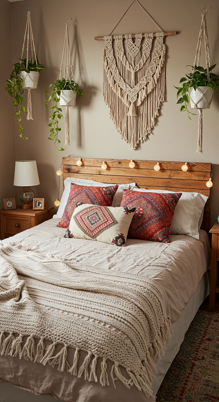 2. Macrame Magic: Elevate Your Space with Textiles
