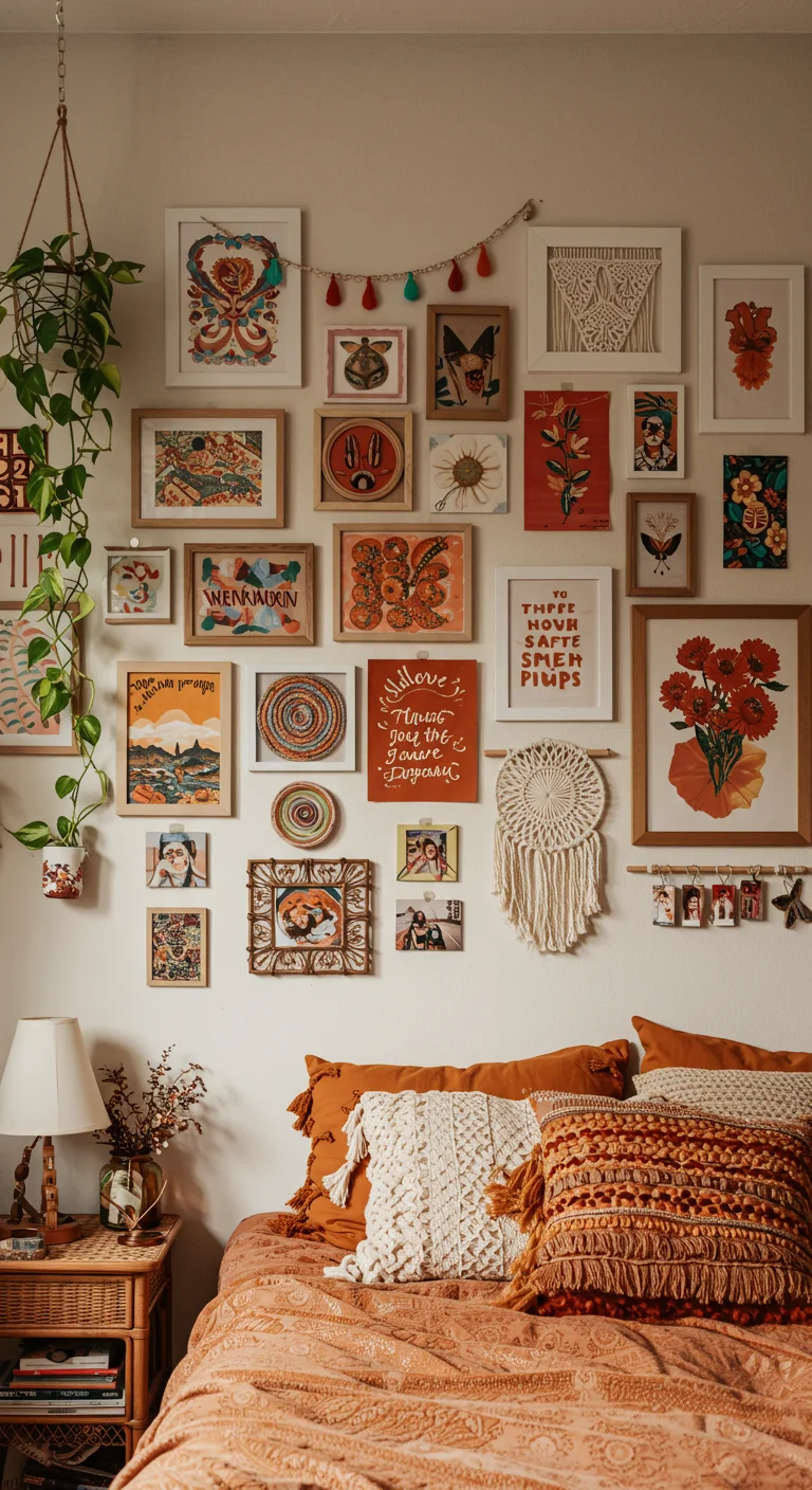 5. Eclectic Gallery Walls: Showcasing Your Personality