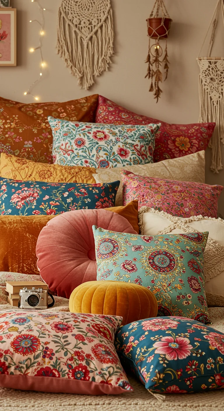 14. Colorful Cushions: Comfort Meets Style