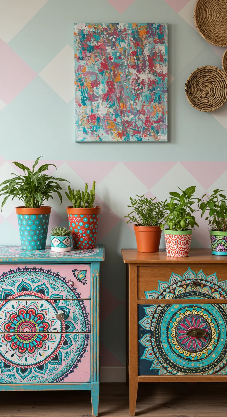 19. Artistic Touches: DIY Paint Projects