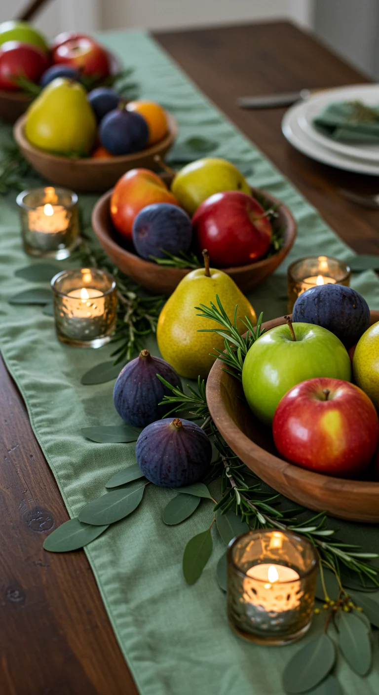 15. Seasonal Fruits: Incorporating Nature's Bounty in Sage Decor