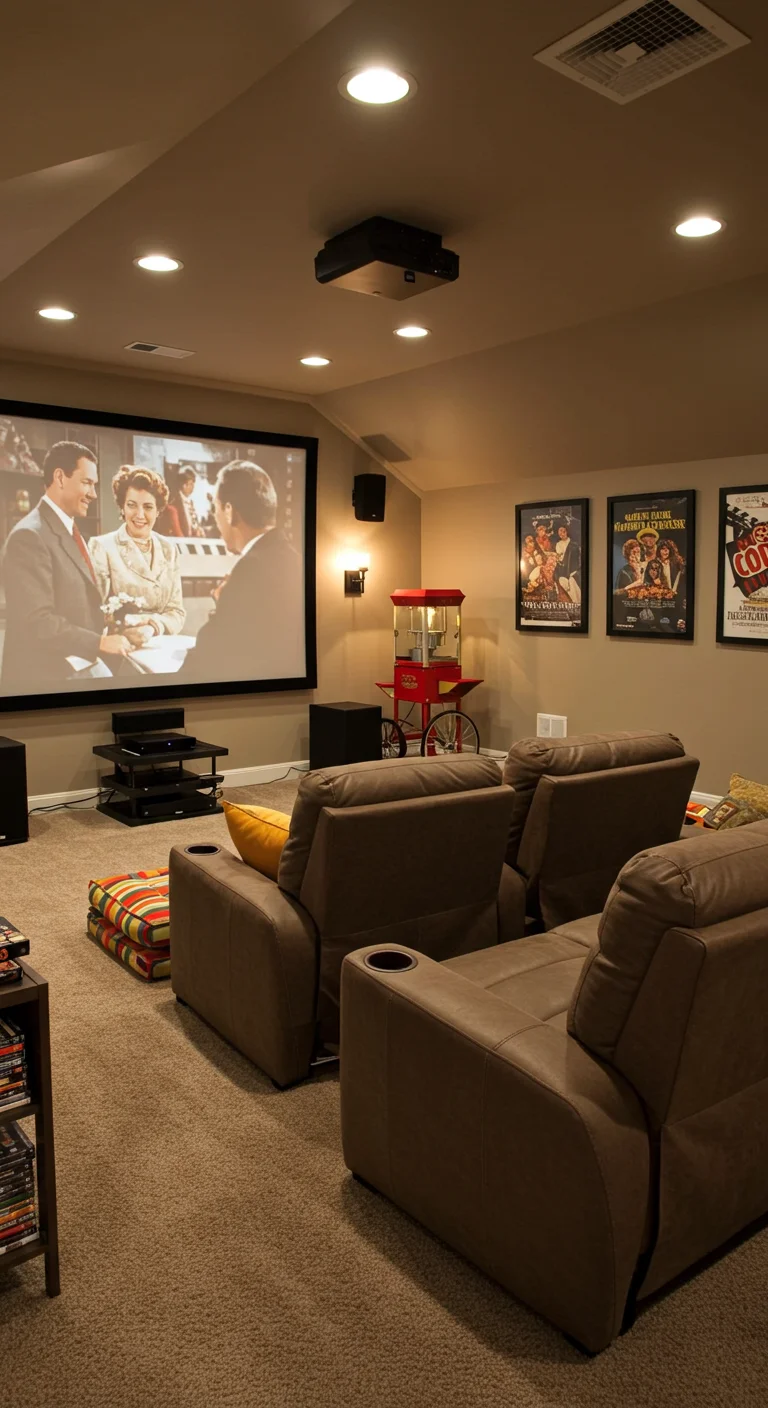 6. Movie Magic: Setting Up a Family-Friendly Home Theater