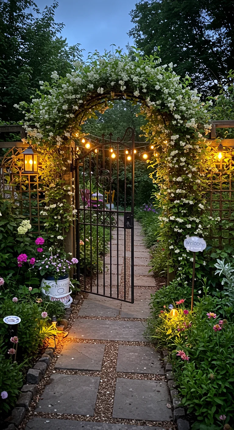 1. Enchanting Entryways: The Gateway to Your Secret Garden