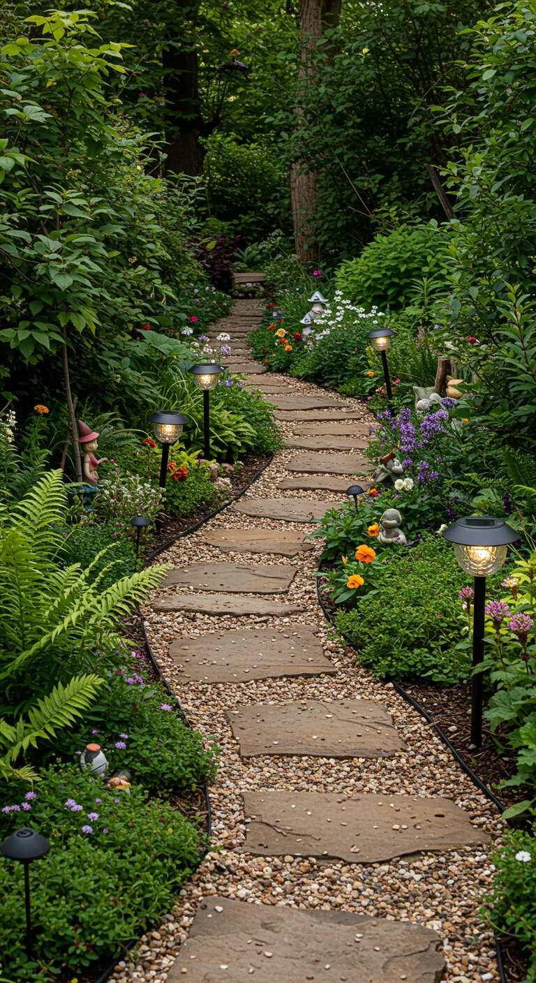 4. Magical Pathways: Creating a Journey Through Your Garden