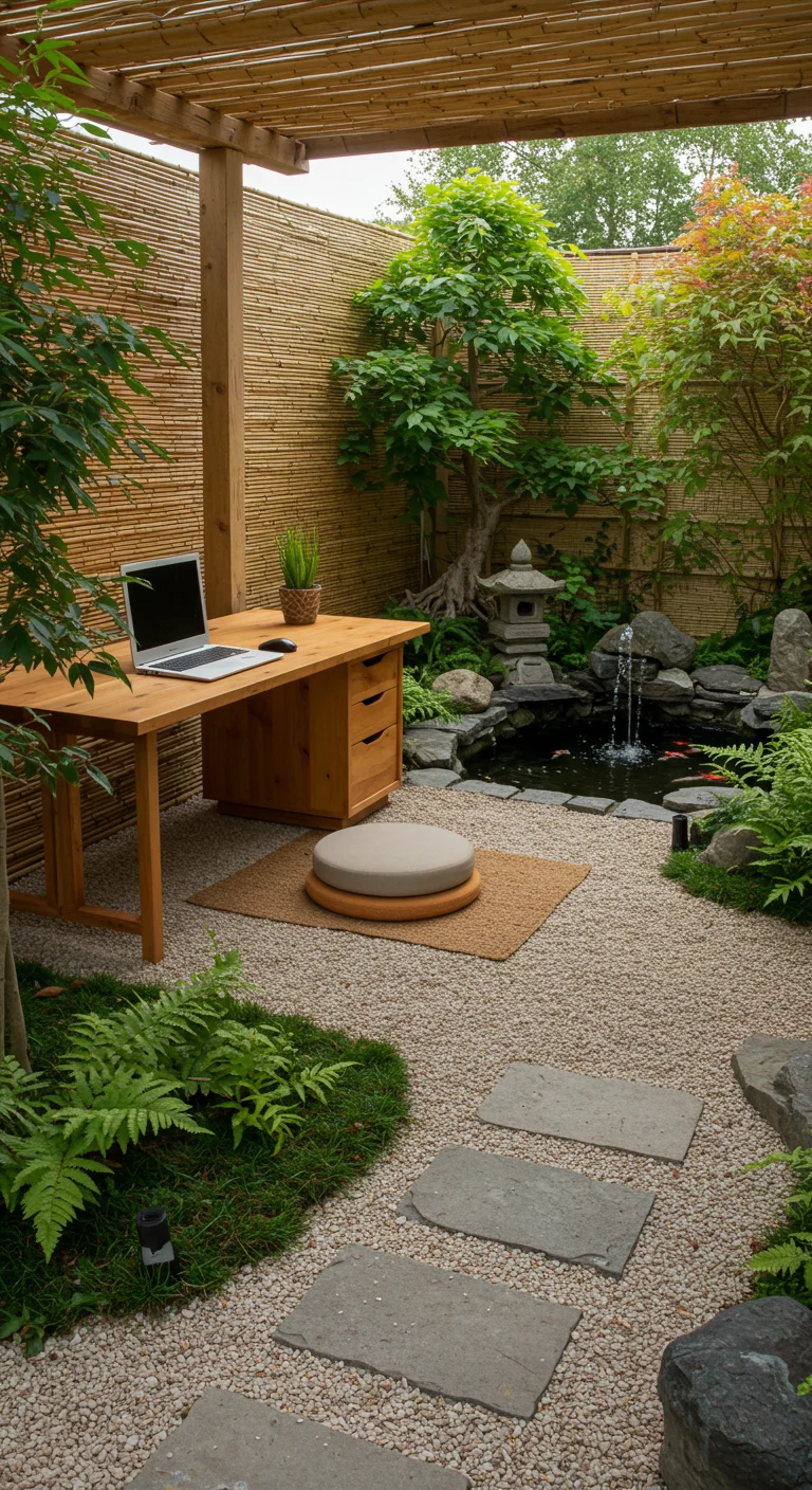 1. The Zen Garden Office: Cultivating Calmness