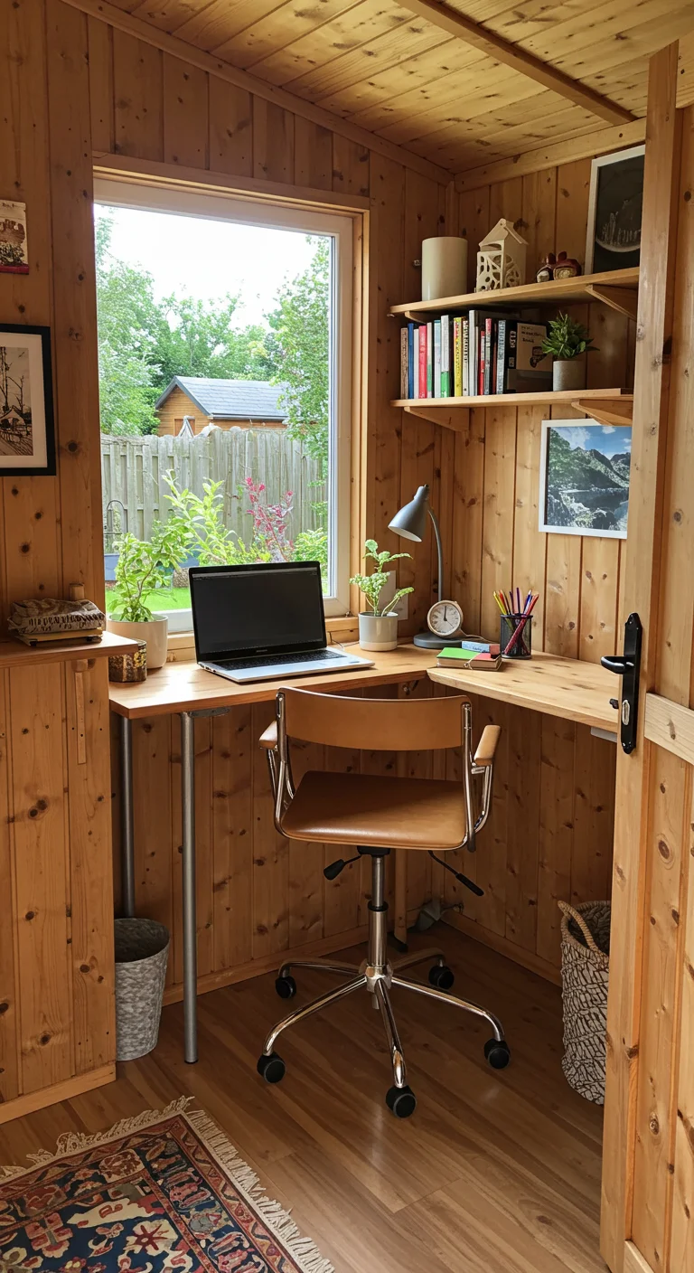8. The Shed Sanctuary: Transforming Storage into Productivity