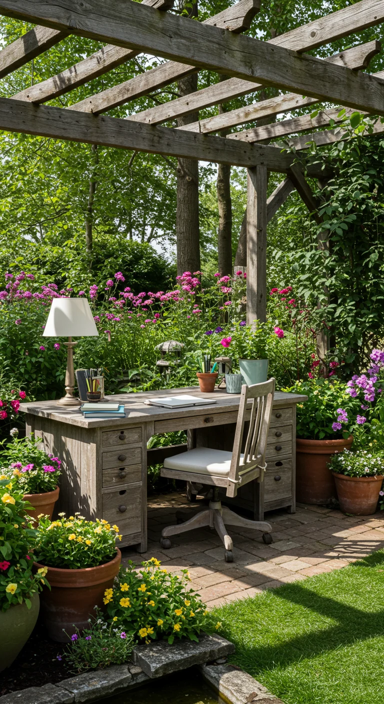 13. The Secret Garden: A Hidden Office Oasis
