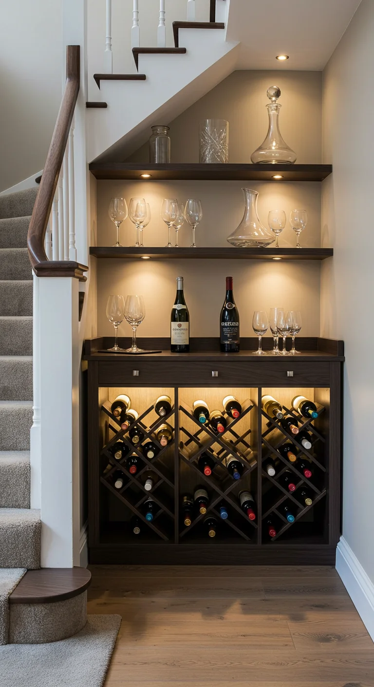 5. Stylish Wine Rack: Elevate Your Entertaining Game