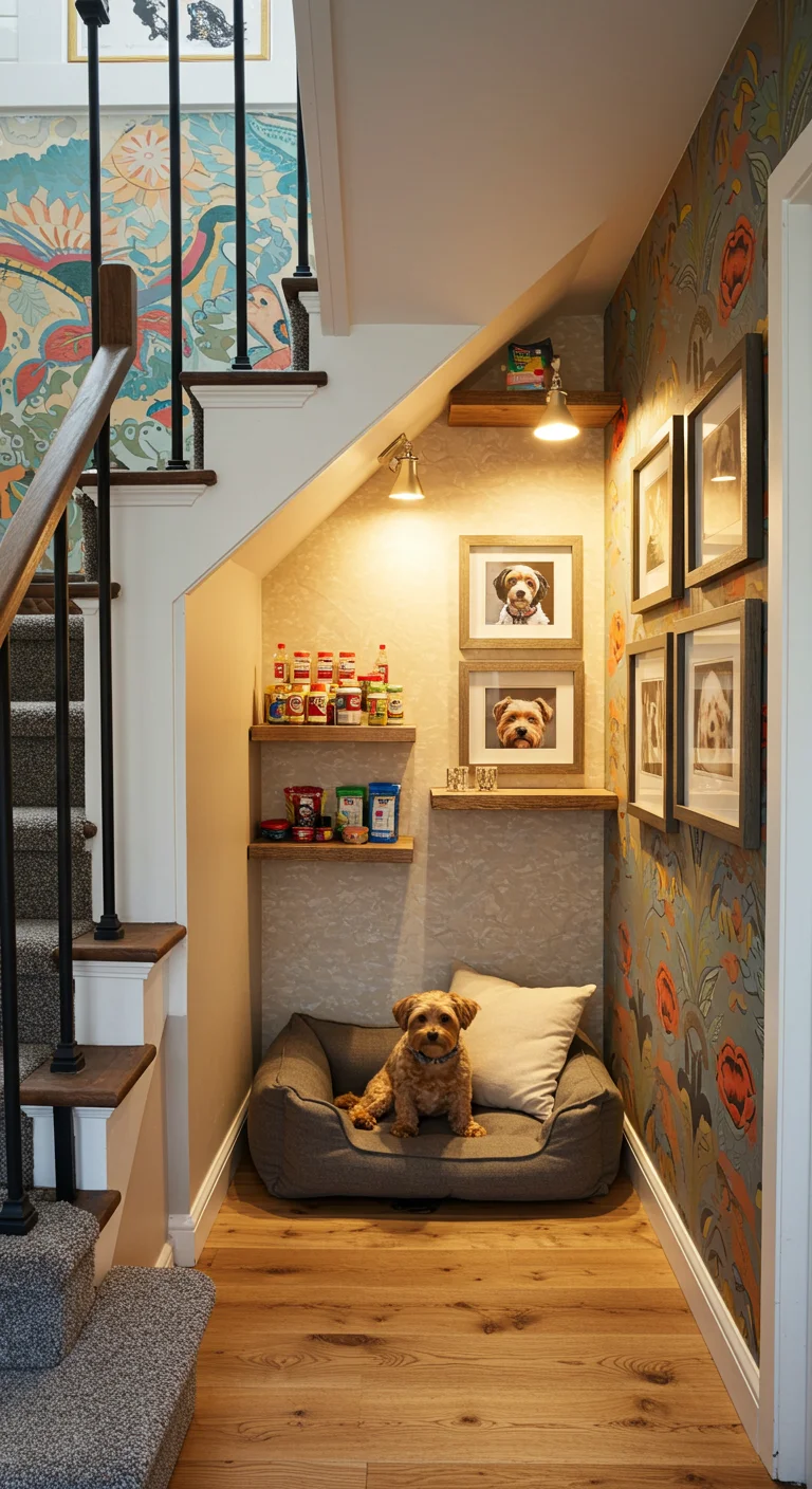 6. Creative Pet Space: A Stylish Retreat for Your Furry Friends
