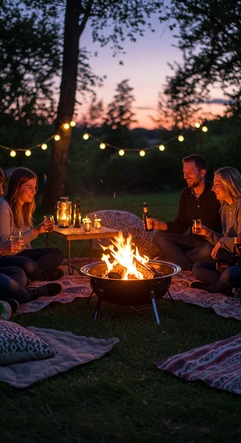 4. Portable Fire Pits: Gather Anywhere