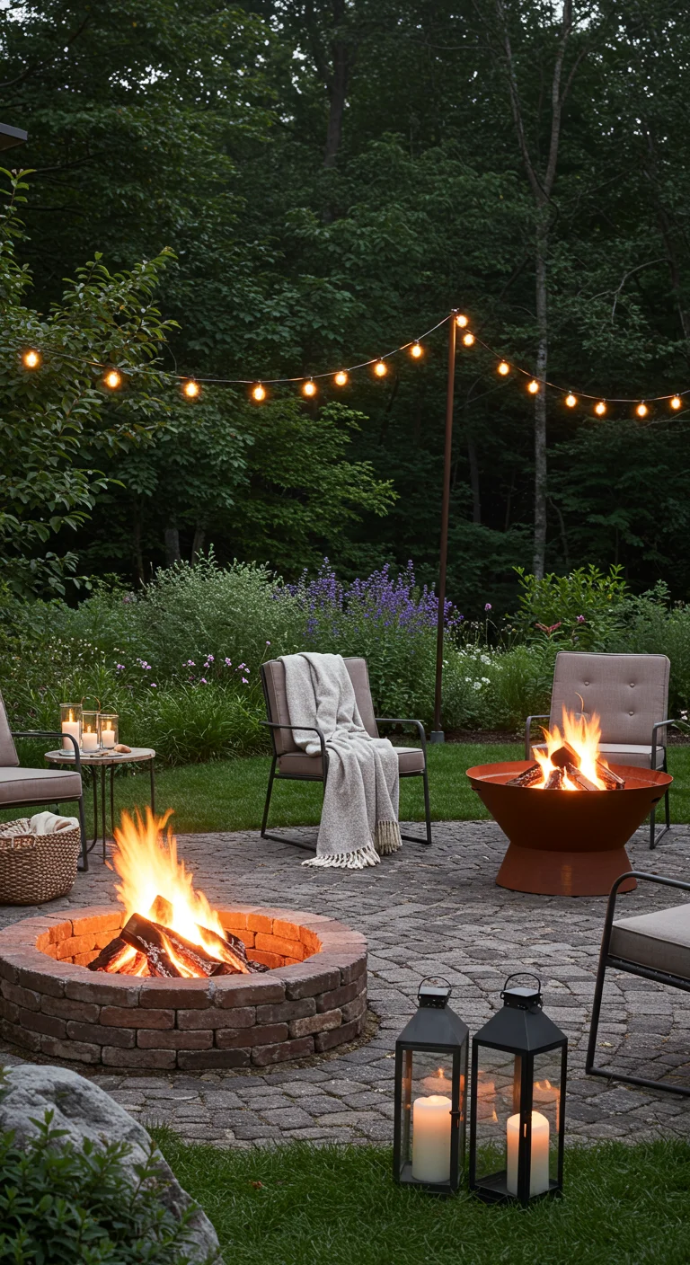 15. Fire Pit Styles: From Traditional to Contemporary