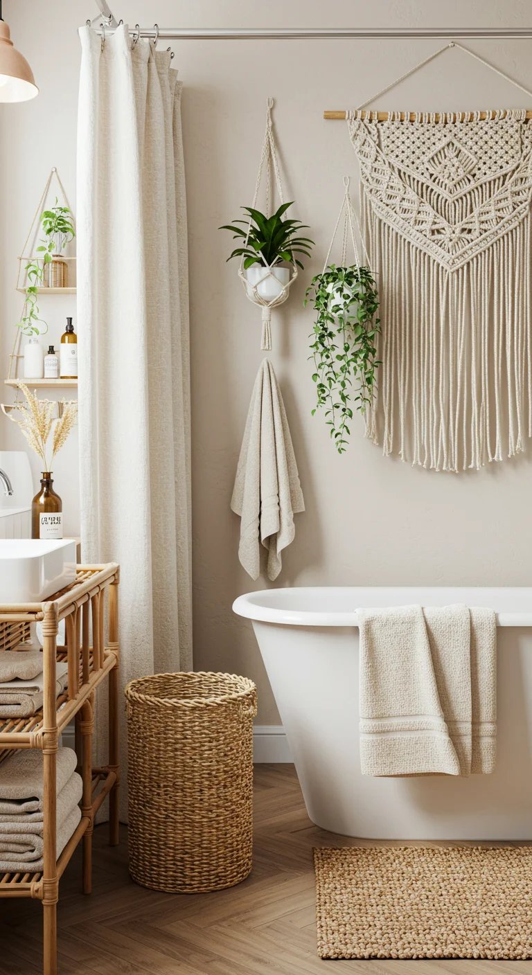 4. Woven Wonders: The Charm of Rattan and Macramé