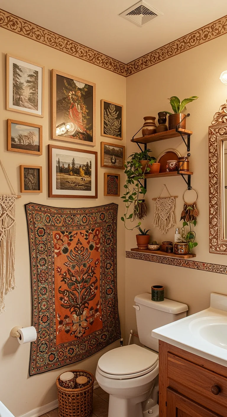 8. Artistic Accents: Unique Wall Art for a Personal Touch