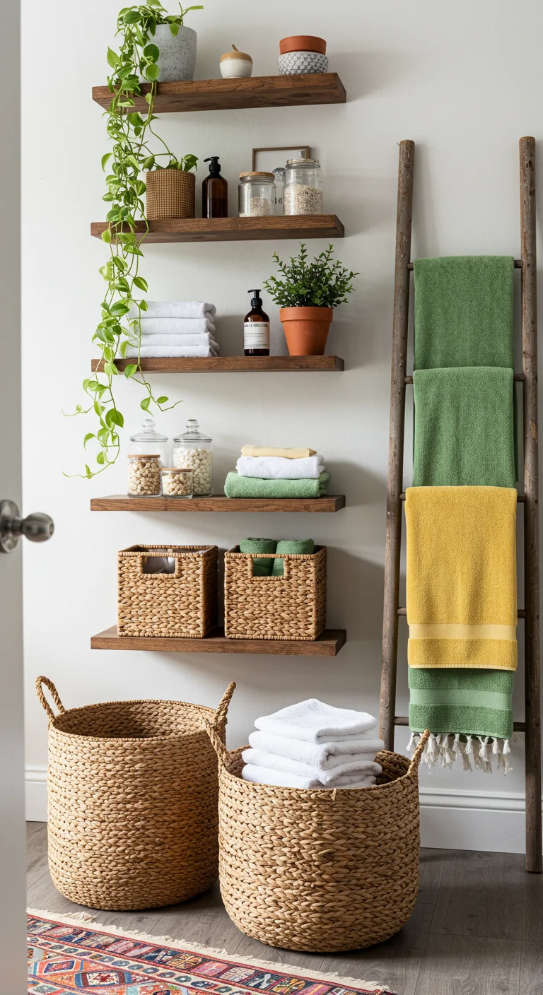 12. Chic Storage Solutions: Stylish Ways to Stay Organized