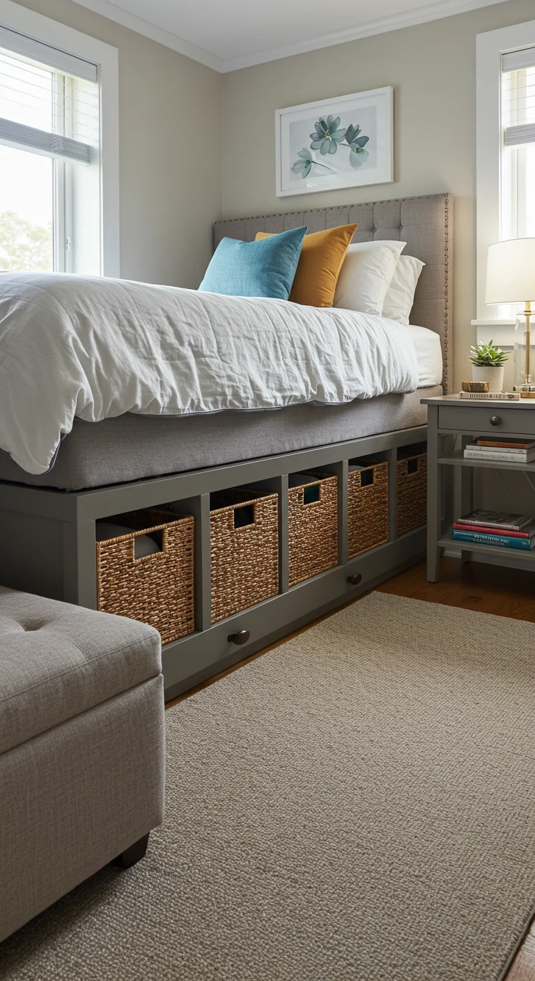5. Clever Storage Solutions: Under-Bed and Beyond
