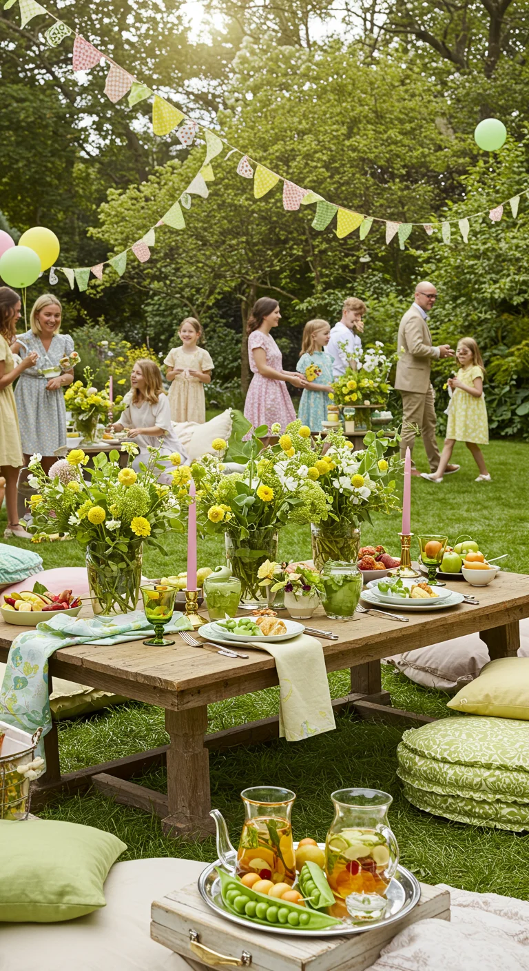 Two Peas in a Pod: Garden Party Delight