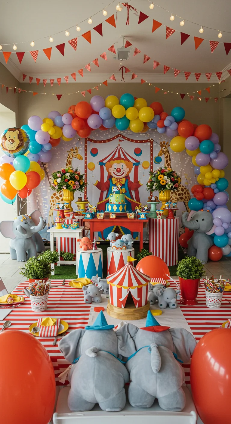 Whimsical Wonders: Circus Spectacle