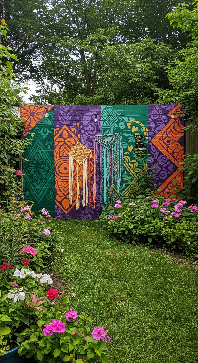 8. Bohemian Bliss: Eclectic Patterns and Colors