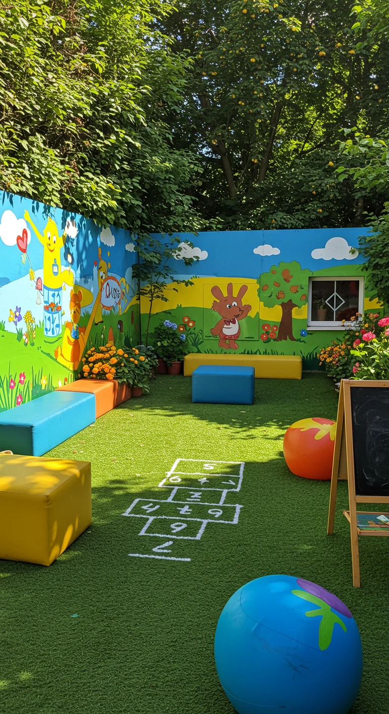 17. Kids’ Corner: Fun and Colorful Designs for Play Areas