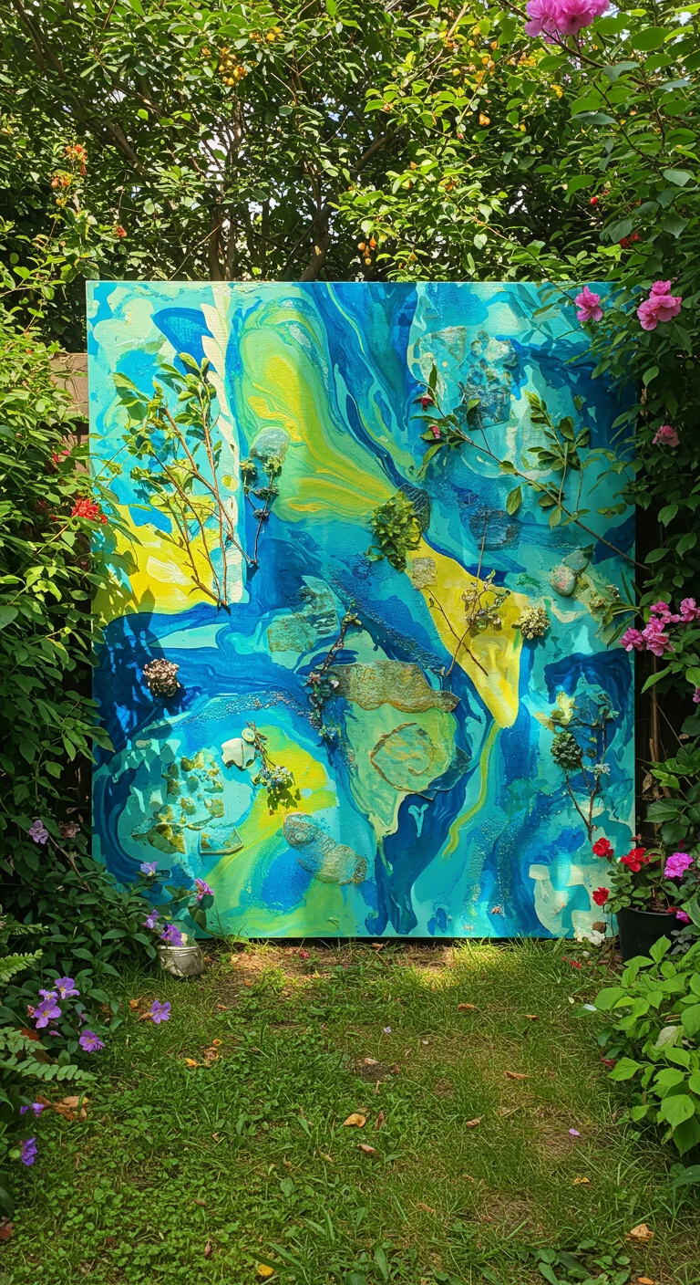 19. Abstract Expressions: Creative Freedom on Your Walls