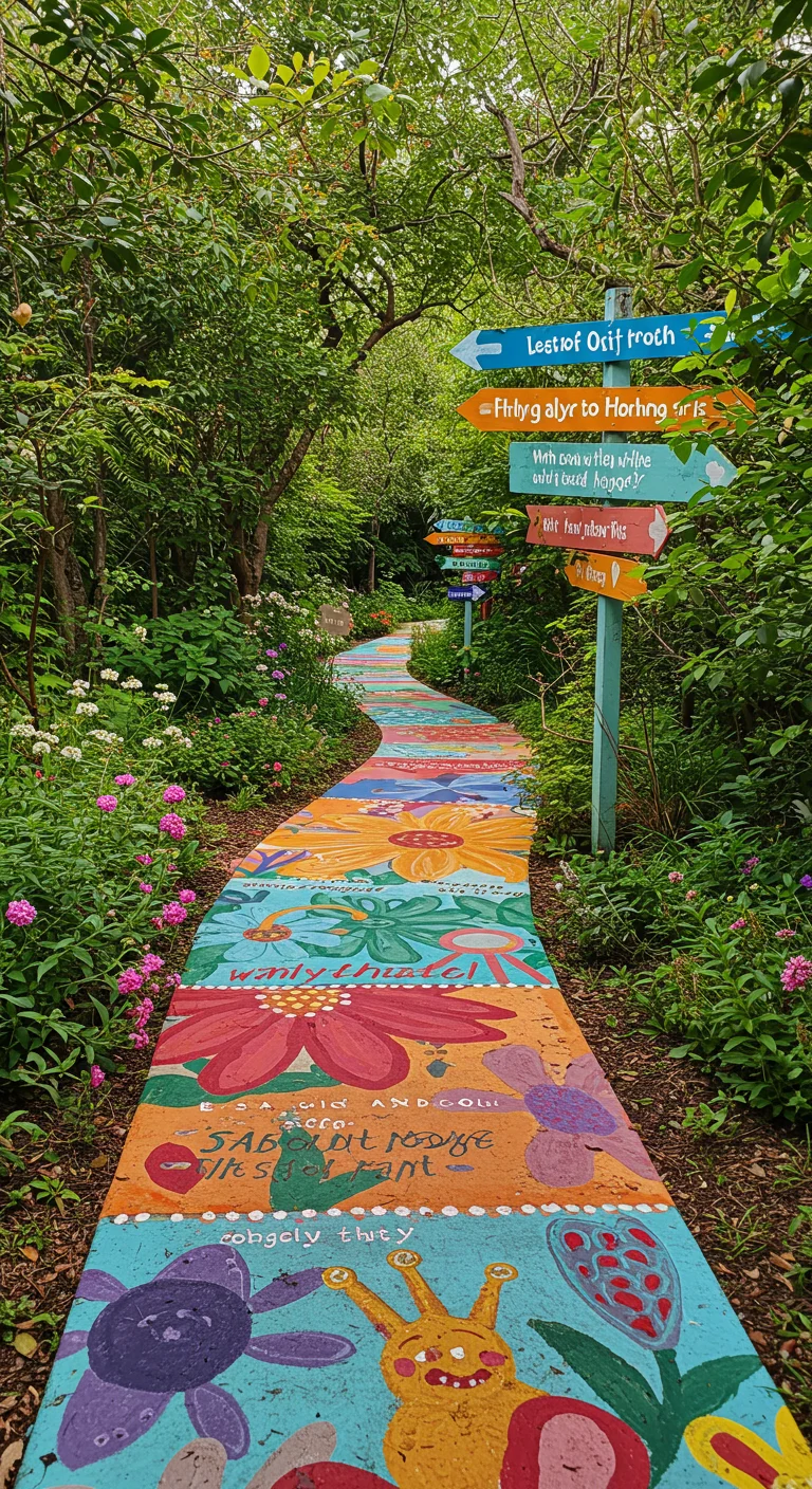 20. Pathway Paintings: Art That Guides Your Journey