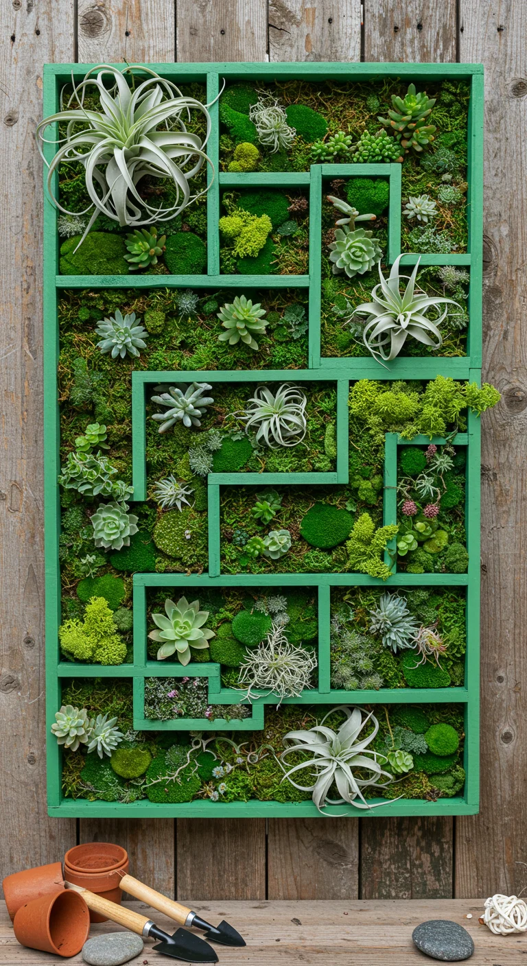 21. Botanical Bliss: Incorporating Real Plants into Wall Art