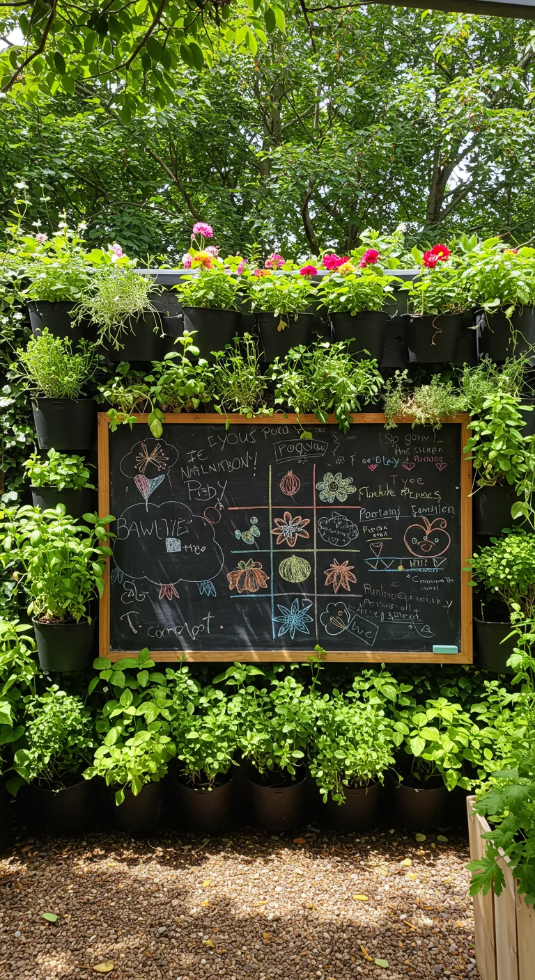 24. Interactive Walls: Engage with Your Garden Art