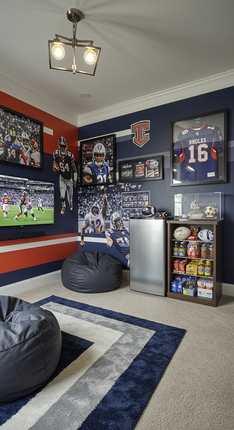1. Sporty Sanctuary: Transforming Your Room into a Game Day Retreat