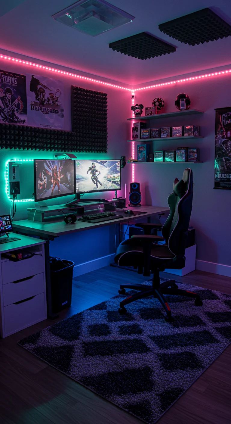 2. Tech Haven: The Ultimate Setup for Gamers and Geeks