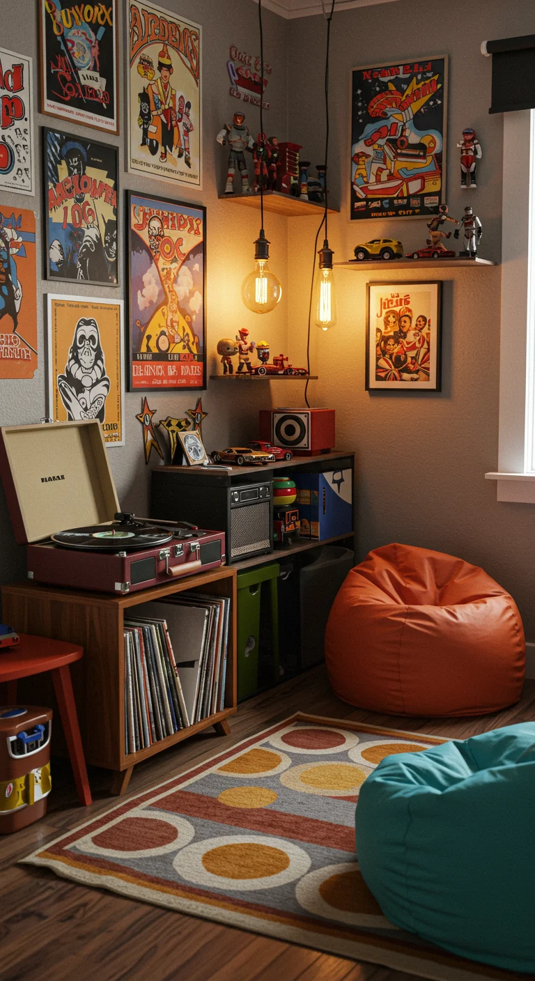 6. Vintage Vibes: Nostalgia with Retro Decor Elements