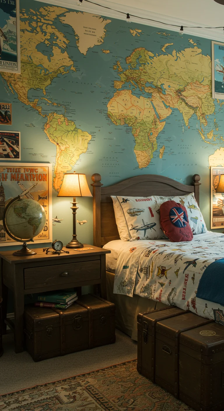 9. Adventure Awaits: Travel-Inspired Decor for the Explorer