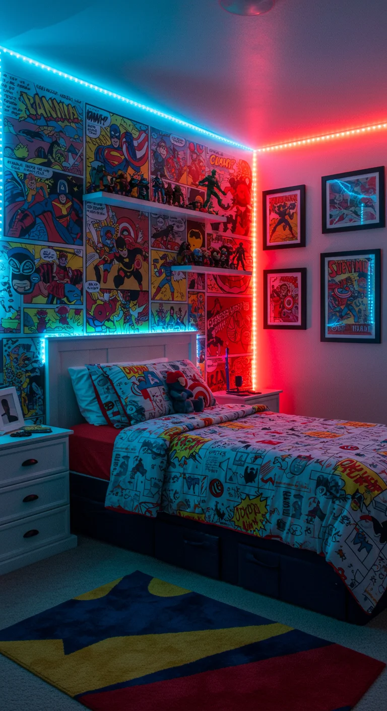 14. Superhero Sanctuary: Celebrating Your Favorite Characters