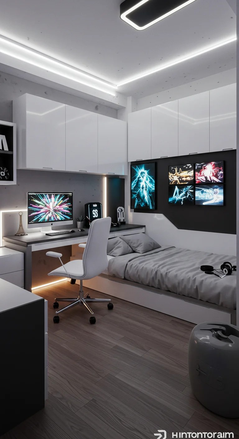 21. Futuristic Flair: High-Tech and Sleek Designs