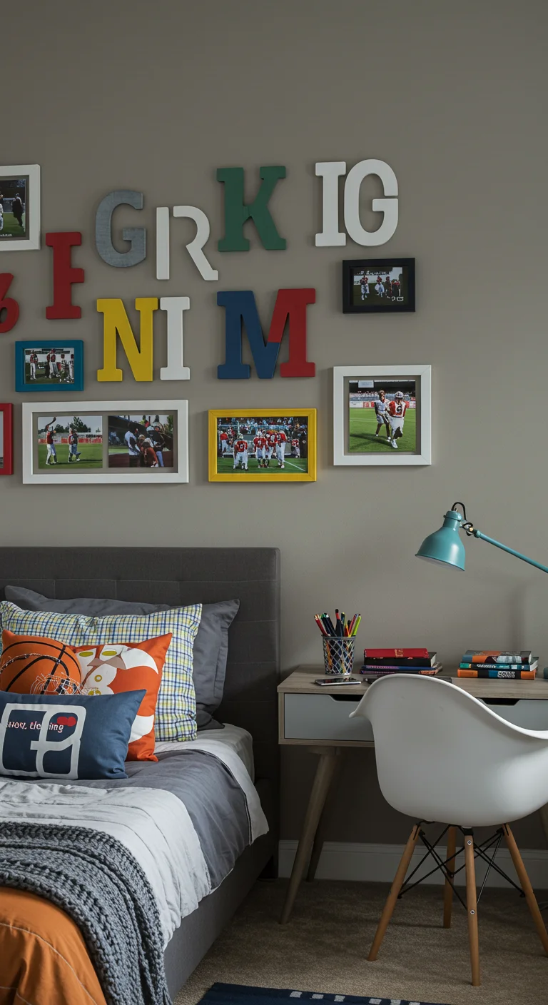 22. Personalized Plates: Unique Name and Initial Decor Ideas