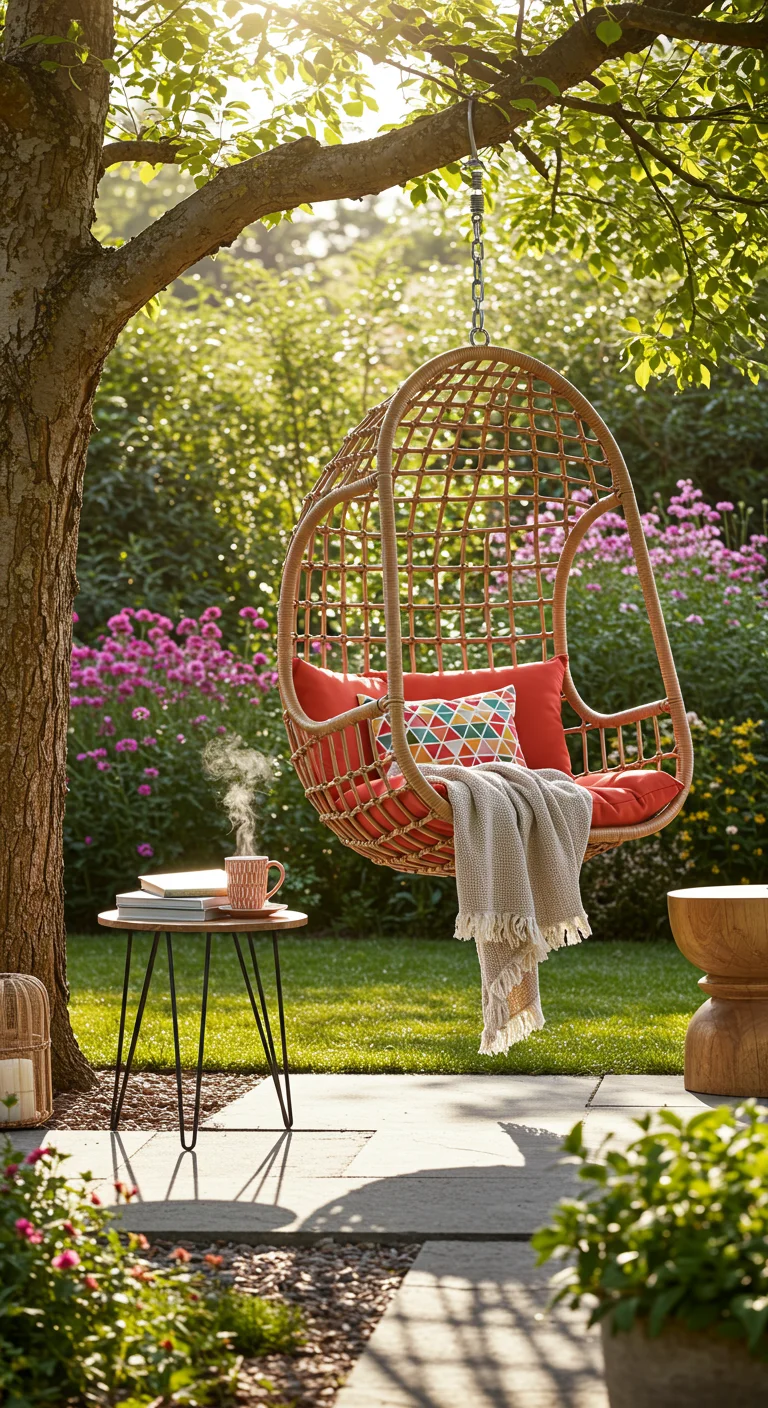 16. Hanging Chairs: Swinging Into Comfort and Style