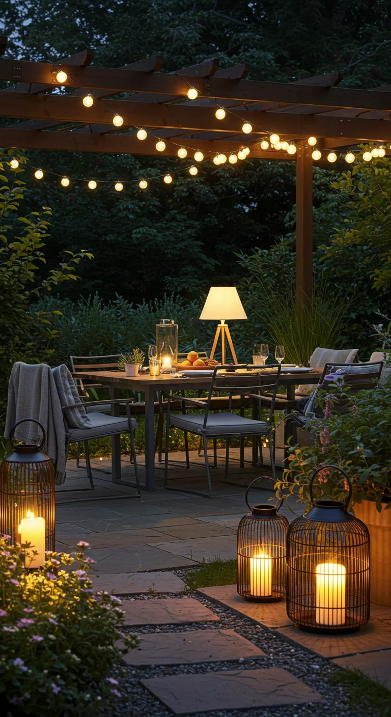 17. Sophisticated Lighting: Illuminate Your Space with Flair